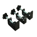 Clamp For Screen Black Coating Metal Partition Table Desk C Clamp Factory